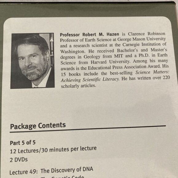 The Great Courses Science & Mathematics The Joy Of Science 5-Part DVD Set Taught - Picture 2 of 6